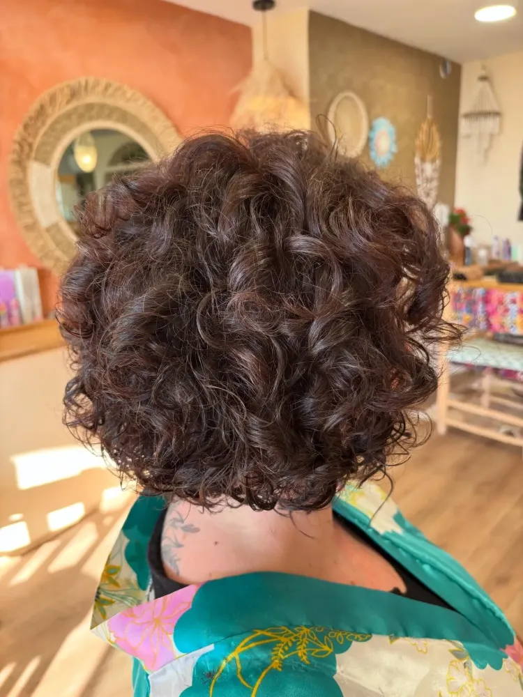 coiffeur cheveux bouclés à Capbreton